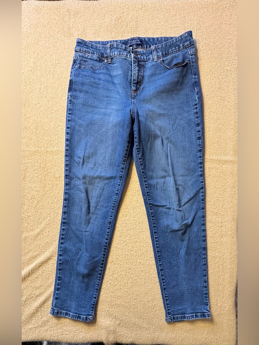 Talbots Women's Skinny Jeans in Medium Blue Wash